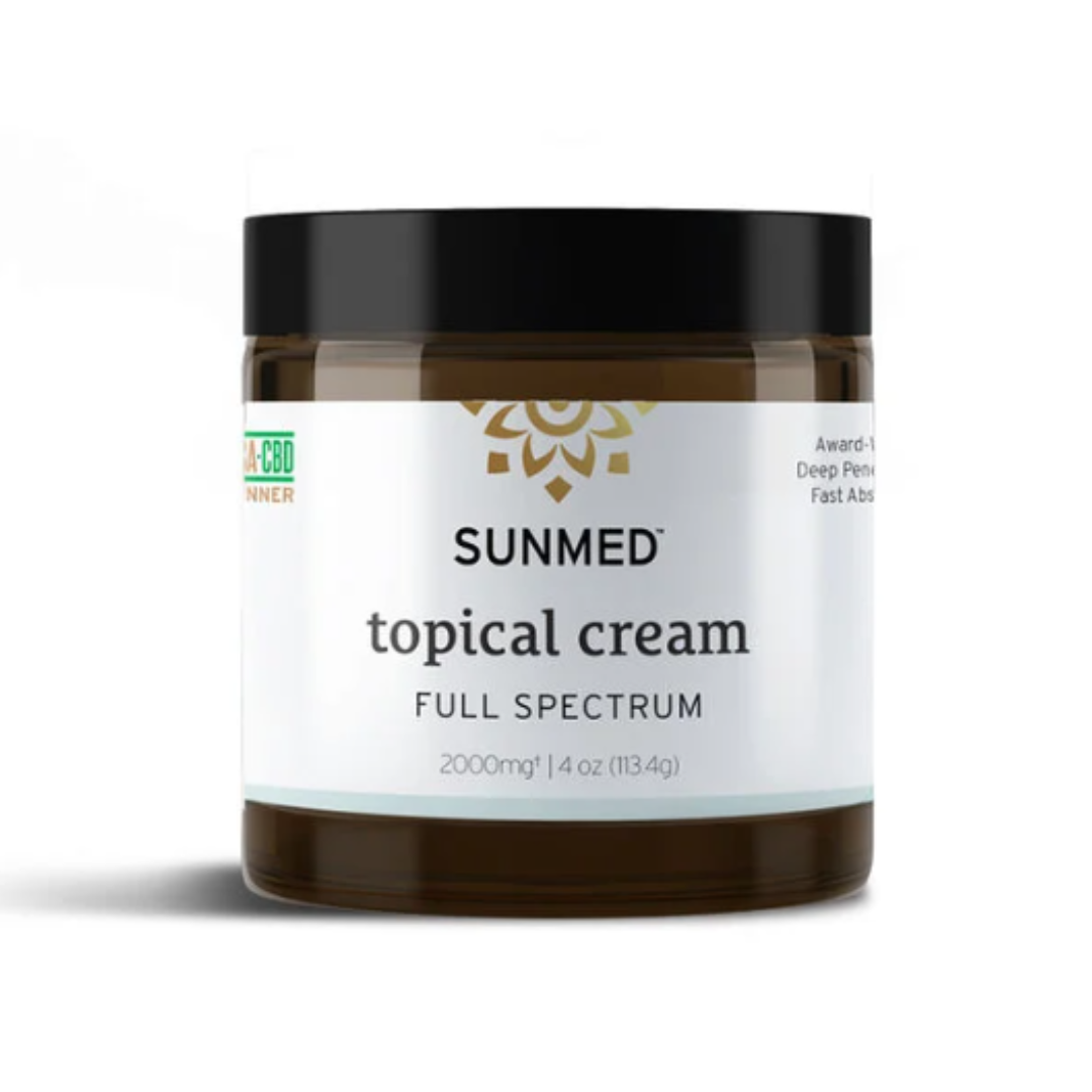 Full Spectrum Sunmed Topical Hemp Cream Your CBD Store Needham SUNMED